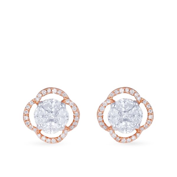 Manubhai Real Diamond Earrings
