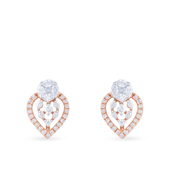 Manubhai Real Diamond Earrings