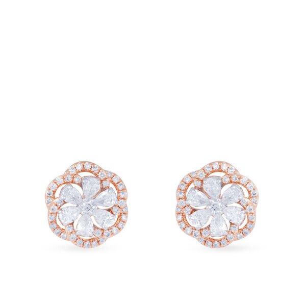 Manubhai Real Diamond Earrings