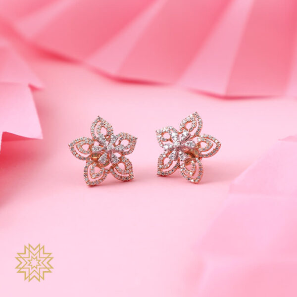 Manubhai Real Diamond Earrings