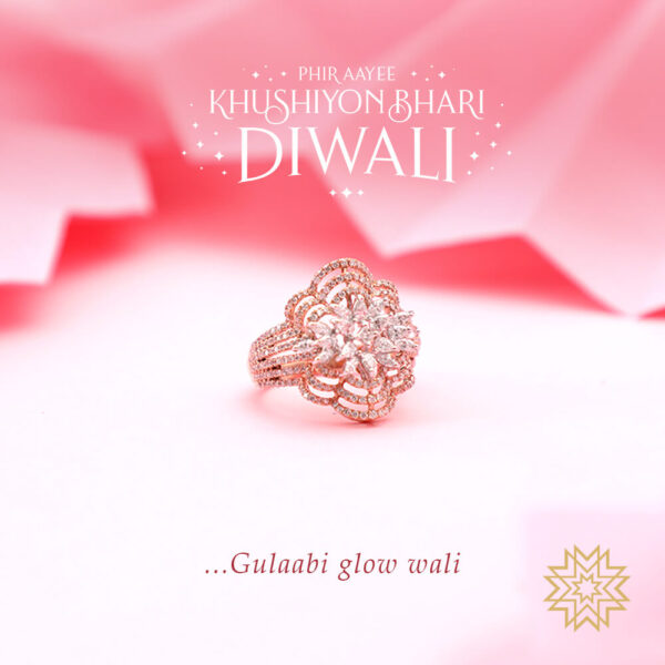 Manubhai Real Diamond Ring