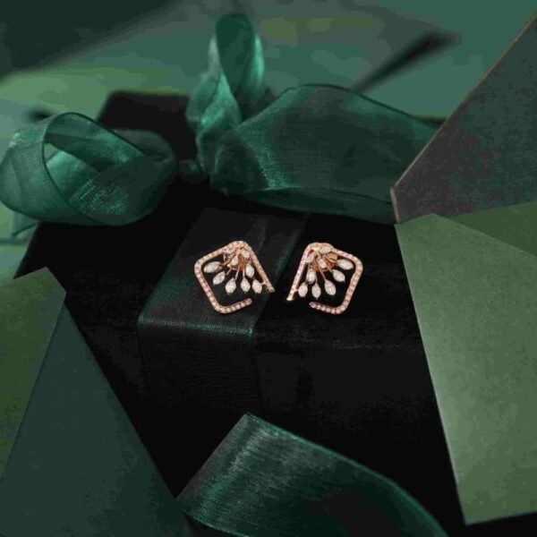 Manubhai Real Diamond Earrings