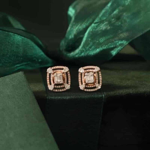 Manubhai Real Diamond Earrings