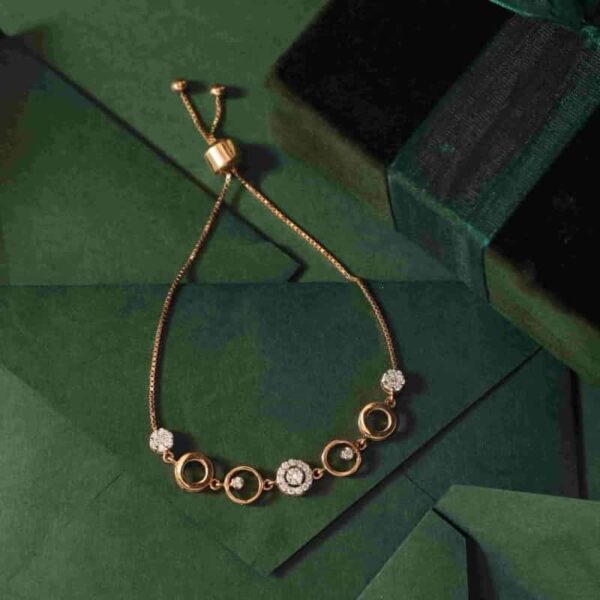 Diamond Bracelet by Manubhai Jewellers
