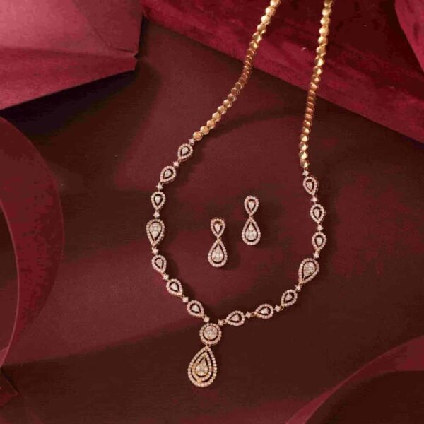 Manubhai Real Diamond Set