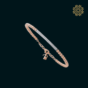 Light weight real diamond bracelet