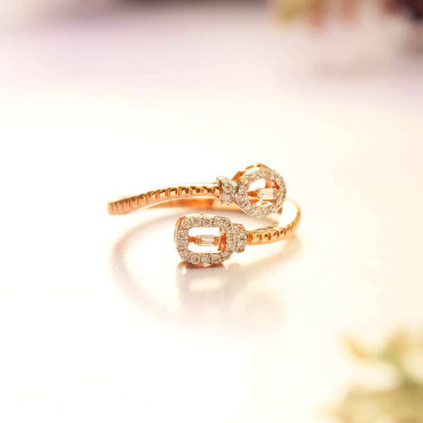 Manubhai Real Diamond Ring