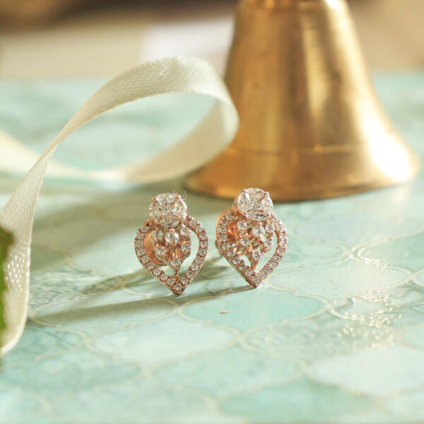 Manubhai Real Diamond Earrings