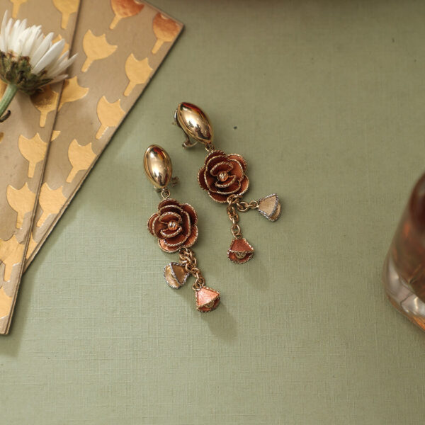 Manubhai Gold Earrings