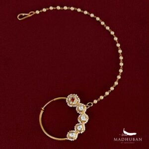 Antique Bridal Nath (22K) Design