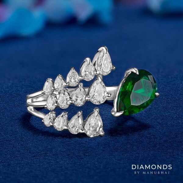Real diamond ring