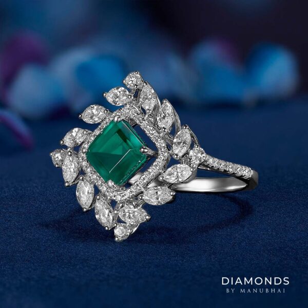 Real diamond ring