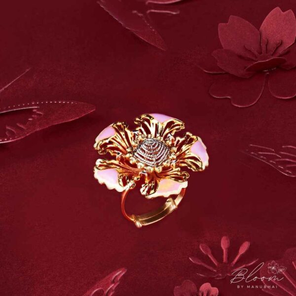 Light weight gold ring