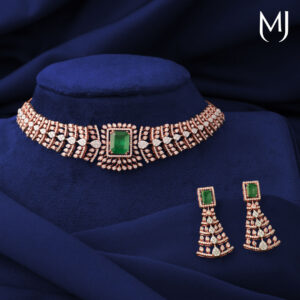 Diamond necklace set