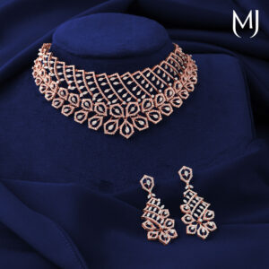 Diamond necklace set