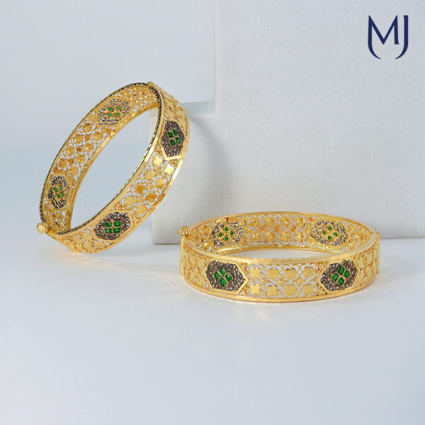 Gold bangles