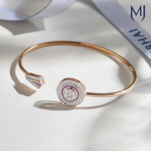 Light weight real diamond bracelet