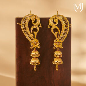 Light weight gold earrings