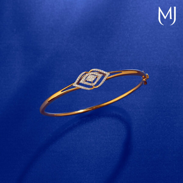 Light weight real diamond bracelet