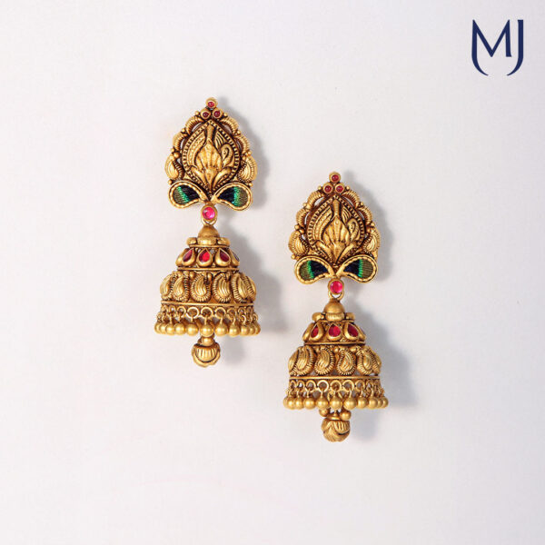 Light weight gold earrings