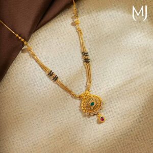 Light weight gold mangalsutra