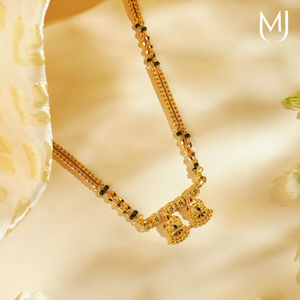 Light weight gold mangalsutra