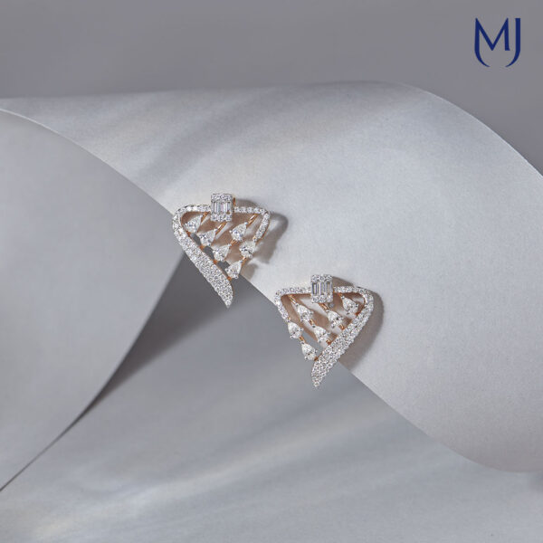 Real diamond earrings