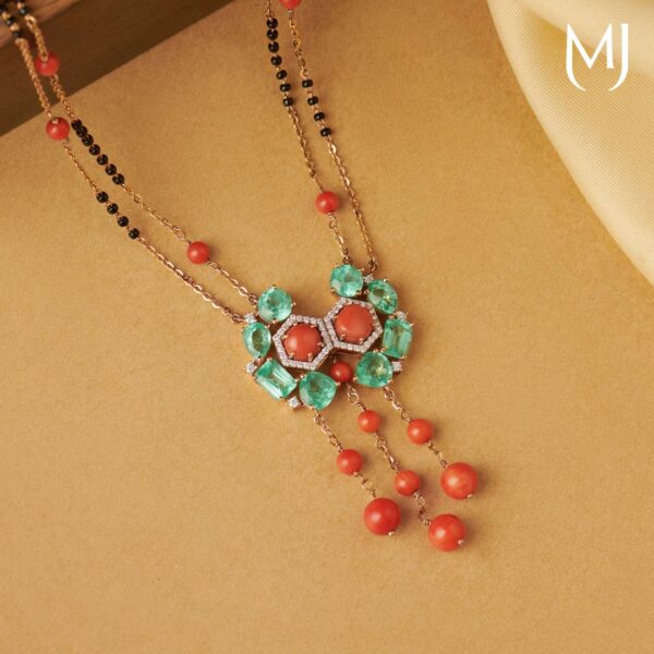 Diamond mangalsutra
