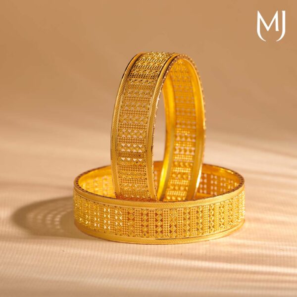 Gold bangles