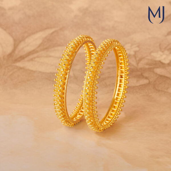 Gold bangles