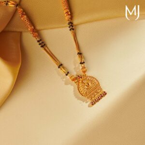 Light weight gold mangalsutra