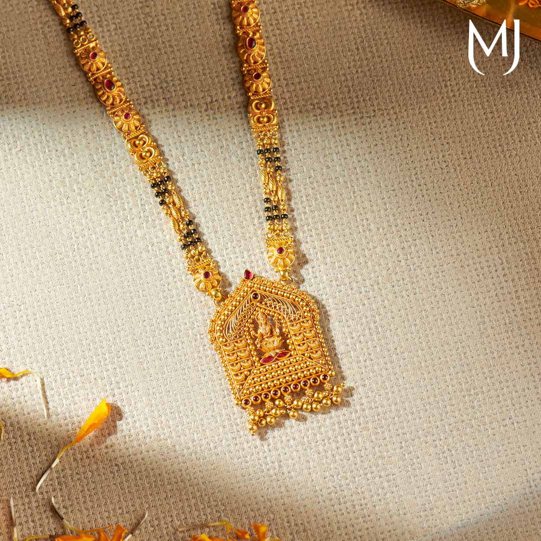 Maharashtrian Mangalsutra Designs 2026 — Buy 22K Marathi Mangalsutra ...