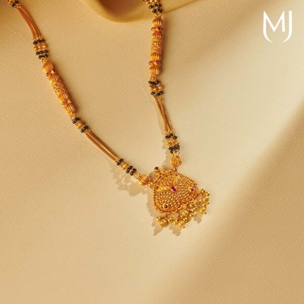 Light weight gold mangalsutra