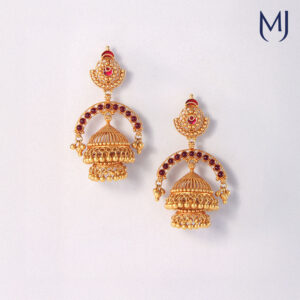 Light weight gold earrings