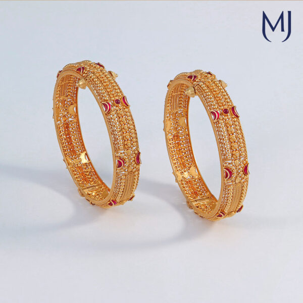 Gold bangles