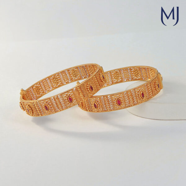 Gold bangles