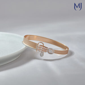 Light weight real diamond bracelet