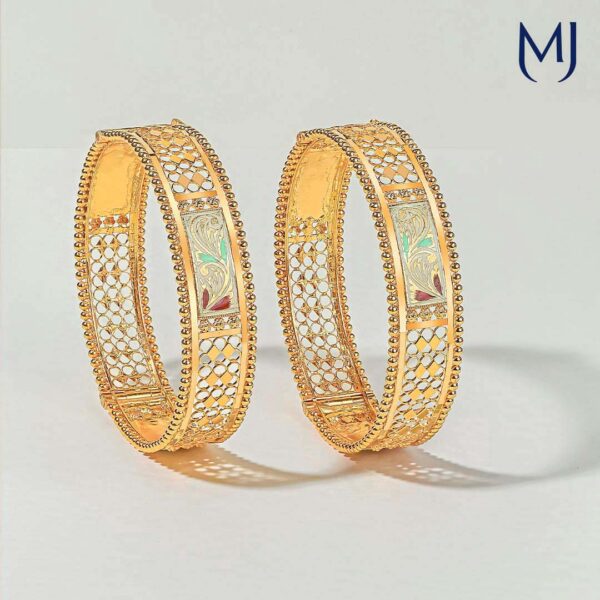 Gold bangles