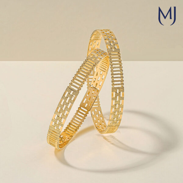 Gold bangles
