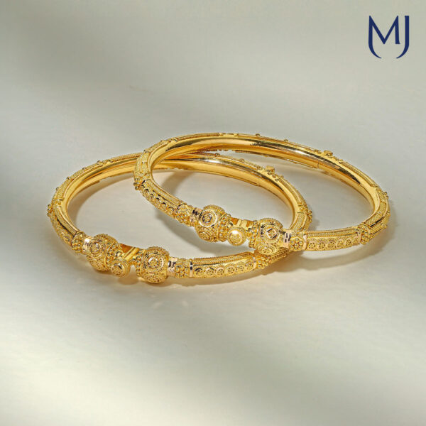 Gold bangles