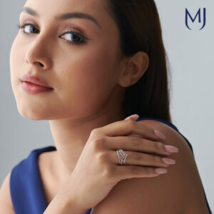 Light weight real diamond ring