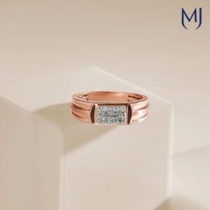 Light weight real diamond ring