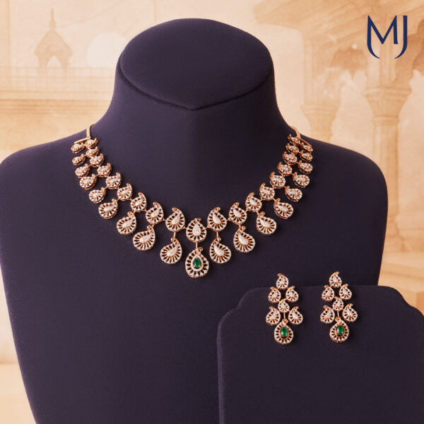 Diamond necklace set