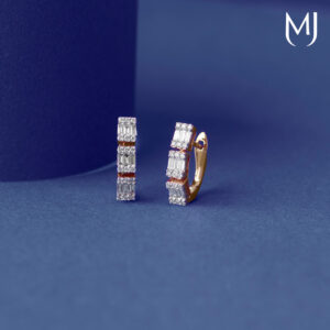Light weight real diamond earrings