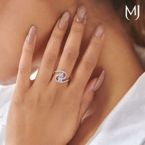 Light weight real diamond ring