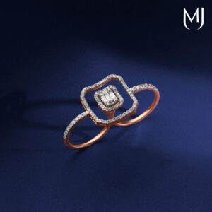 Light weight real diamond ring