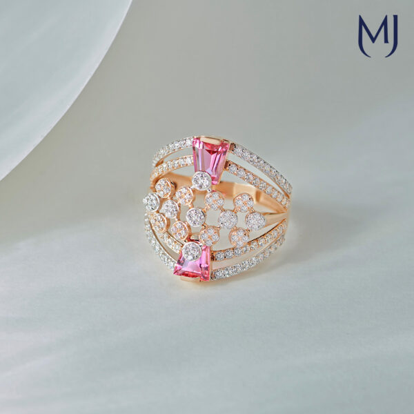 Light weight gold ring