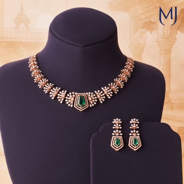 Diamond necklace set