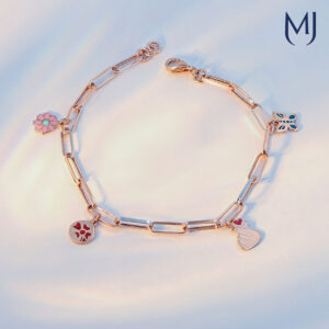 Light weight gold bracelet