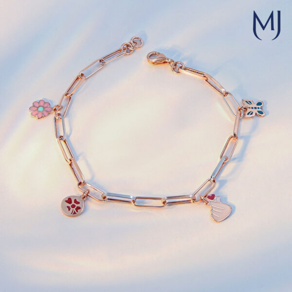 Light weight gold bracelet